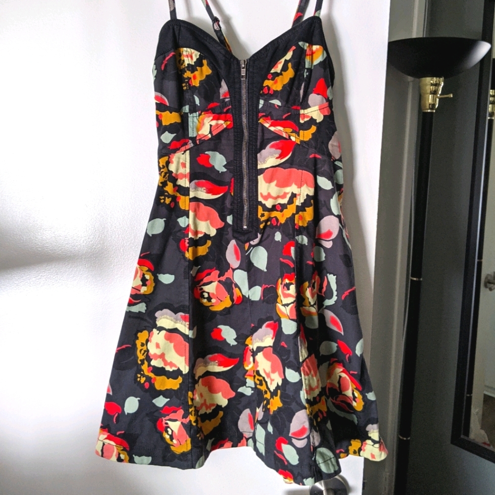 French Connection Floral Strappy Dress